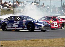 Rusty Wallace and Dale Earnhardt Jr.