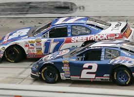 Busch and Kenseth
