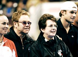 Elton John, Billie Jean King