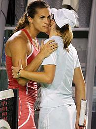 Amelie Mauresmo, Justine Henin-Hardenne