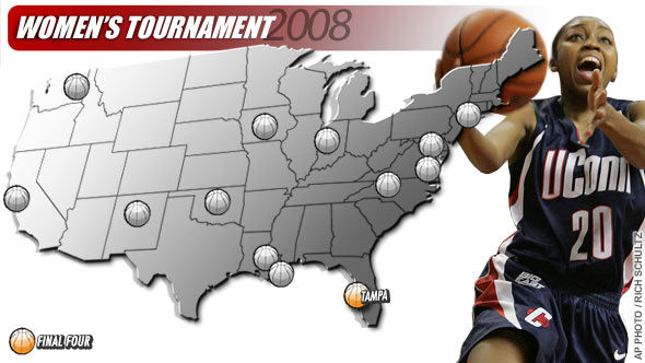 Sports Destinations: Madness March 2008 Women's