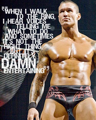randy orton tattoos. WWE Interview: Randy Orton#39;s