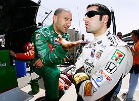 Tony Kanaan and Dario Franchitti