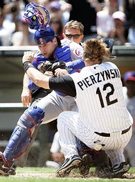 A.J. Pierzynski and Michael Barrett