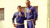 Bob Carmody and Joe Frazier