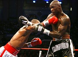 Bernard Hopkins, left, and Antonio Tarver