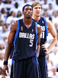Josh Howard and Dirk Nowitzki
