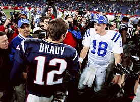 Tom Brady and Peyton Manning