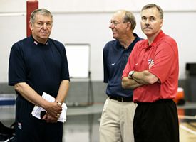Jerry Colangelo, Jim Boeheim, Mike D'Antoni