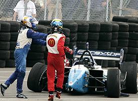 Paul Tracy and Sebastien Bourdais
