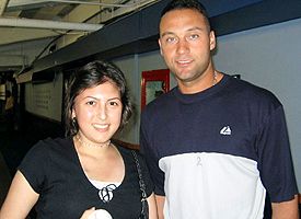 Brianna Macaluso and Derek Jeter