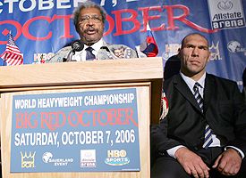Don King and Nicolay Valuev