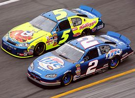 Kurt and Kyle Busch