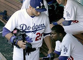 James Loney, Wilson Betemit, Andre Ethier
