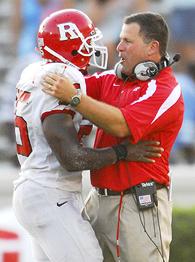 Greg Schiano, right, and Manny Collins