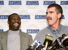 Mookie Wilson and Bill Buckner