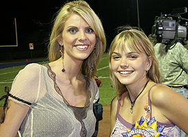 Newscaster and coach's daughter