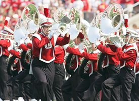 The Wisconsin Badgers Marching Band