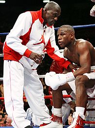 Roger Mayweather and Floyd Mayweather Jr.