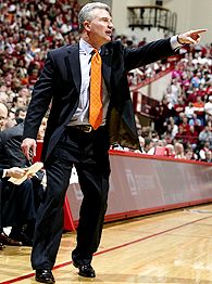 Coaching is in Bruce Weber's family, but it took a run-in with a basketball legend to convince him to give the profession a try.