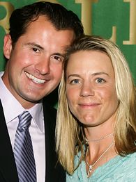 Annika Sorenstam and Mike McGee 