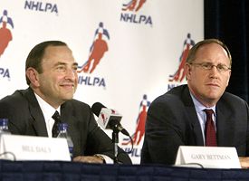 Gary Bettman and Bob Goodenow