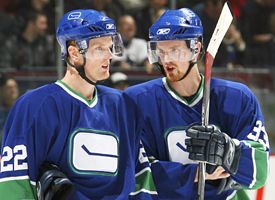 Daniel Sedin and Henrik Sedin