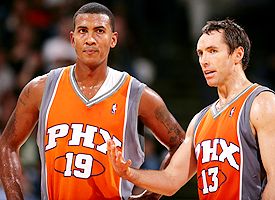 Raja Bell and Steve Nash