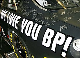 Michael Waltrip car Benny Parsons tribute