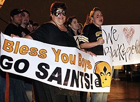 New Orleans Saints fans