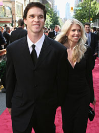 Luc Robitaille and wife Stacia