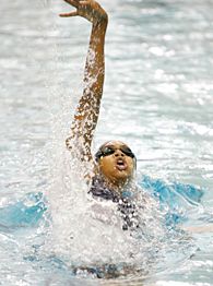 Swimmer Brielle White