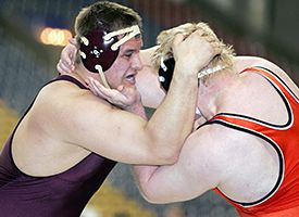 Cole Konrad, left.