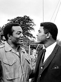Muhammad Ali and Jim Brown