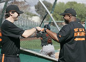 Barry Zito and Barry Bonds