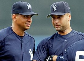 derek jeter making fun of alex rodriguez