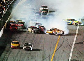 Kevin Harvick and Mark Martin