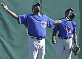 Cliff Floyd and Alfonso Soriano