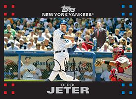 Jeter baseball card