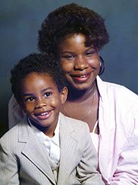 Robert Meachem and sister
