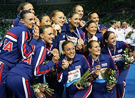 U.S. synchronized swimming team