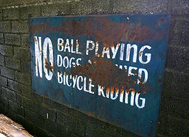 Ebbets Field sign