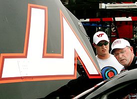 Ward Burton's car