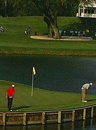 17th green