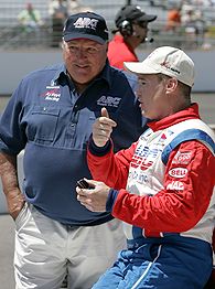 Al Unser jr and A.J. Foyt