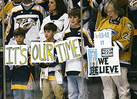 Nashville Predator fans