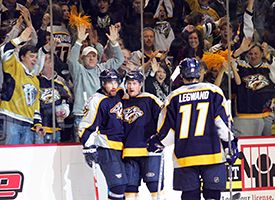 Nashville Predators fans