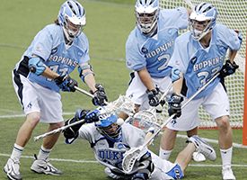 Matt Danowski, center.