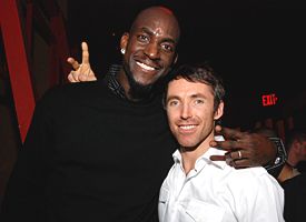 Kevin Garnett and Steve Nash