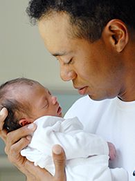Tiger and Sam Alexis Woods